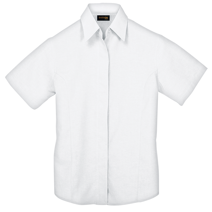 Oxford Blouse Short Sleeve Ladies