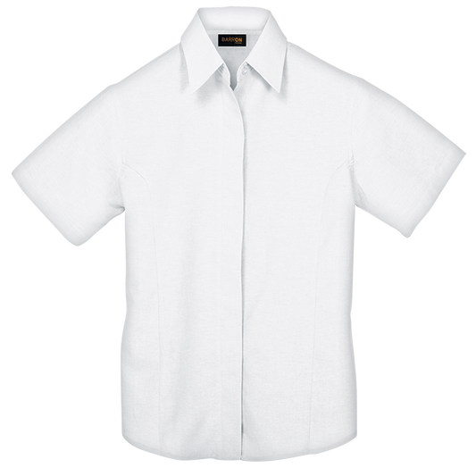 Oxford Blouse Short Sleeve Ladies