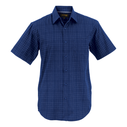 Hamilton Check Lounge Short Sleeve Mens