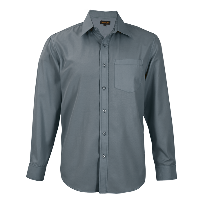 Easy Care Lounge Shirt Long Sleeve Mens