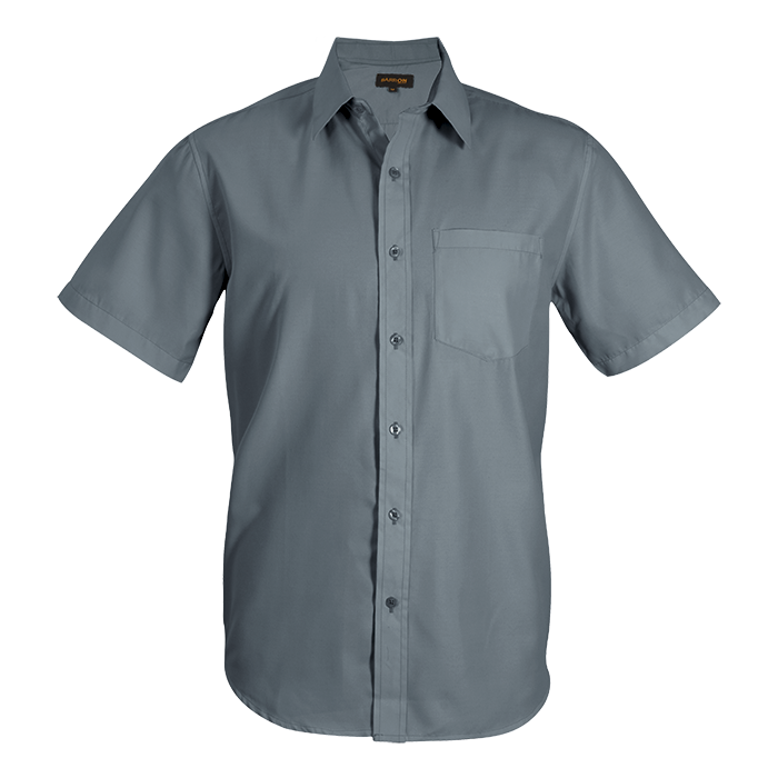 Easy Care Lounge Shirt Short Sleeve Mens